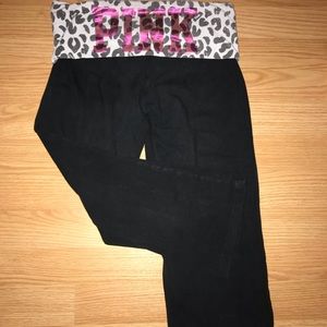 ❤️❤️ Victoria’s Secret-Pink Yoga Capris